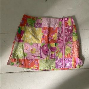 Vintage lilly pulitzer skort 4 6 8